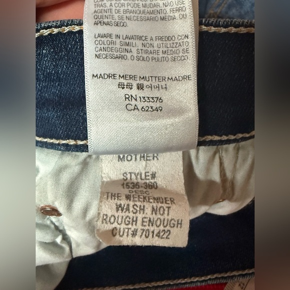 MOTHER The Weekender Fray Not Rough Enough 29 - Picture 13 of 14